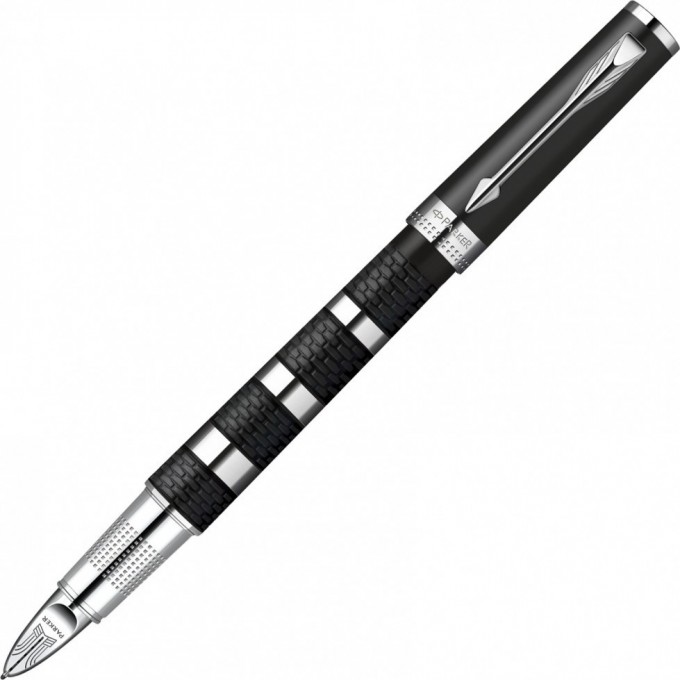 Ручка 5-й пишущий узел PARKER INGENUITY LARGE BLACK RUBBER CT,F S0959170