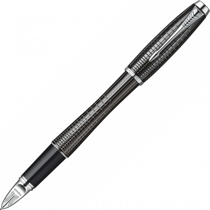 Ручка пятый пишущий узел PARKER URBAN ЧЕРНЫЙ МЕТАЛЛИК, F S0976050